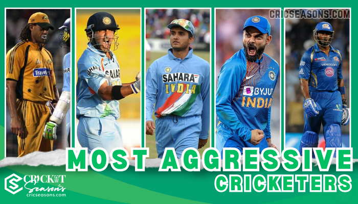 The Legends of Most Aggressive Cricketers in World of Cricket