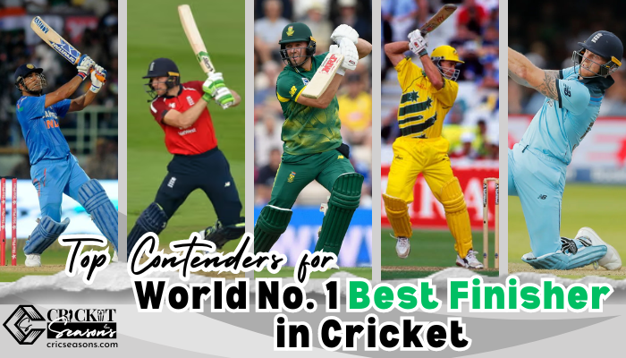 Top Contenders for World No. 1 Best Finisher in Cricket