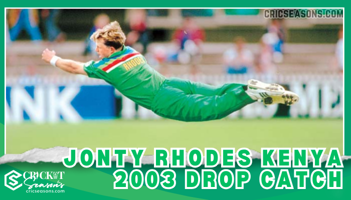 Jonty Rhodes Kenya 2003 Drop Catch